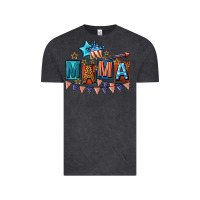 Vintage Black All American Mama 4th of July Vintage Tee - CowGirlArtShop