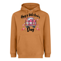 Meerkat happy valentine's day gnome truck Heavyweight Hoodie - MaliasSmallBusiness