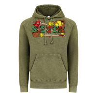 Vintage Olive sister softball Vintage Hoodie - Zillion Design Studio