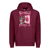 Burgundy single season Premium Hoodie - LillyAllenDesigns