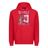 Red single season Premium Hoodie - LillyAllenDesigns
