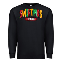 Black swiftmas season Premium Sweatshirt - MaliasSmallBusiness