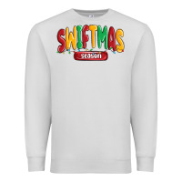 Dove Grey swiftmas season Premium Sweatshirt - MaliasSmallBusiness