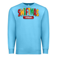 Ocean Blue swiftmas season Premium Sweatshirt - MaliasSmallBusiness