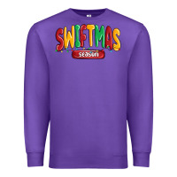 Purple swiftmas season Premium Sweatshirt - MaliasSmallBusiness
