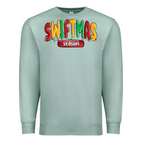 Seafoam swiftmas season Premium Sweatshirt - MaliasSmallBusiness