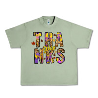 Oil Green give thanks Urban Heavy Tee - CowhideDigitalArt