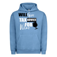 Pigment Pebble Blue Tax Day Will Give Advice For Beer Gift Urban Hoodie - Bettercallsaul