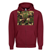 Burgundy camouflage glitter Zipper Hoodie - BarkalooDesign