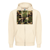 Sandshell camouflage glitter Zipper Hoodie - BarkalooDesign
