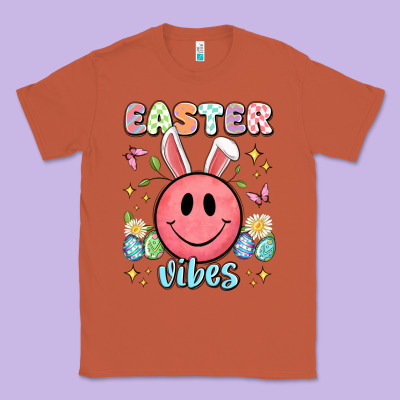 Easter Vibes Smiley Face Classic Tee Designed By Artiststas