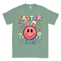 Sage easter vibes smiley face Classic Tee - Artiststas