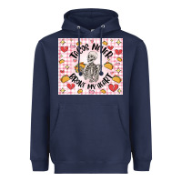 Navy tacos never broke my heart Heavyweight Hoodie - MaliasSmallBusiness