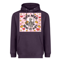 Plum tacos never broke my heart Heavyweight Hoodie - MaliasSmallBusiness