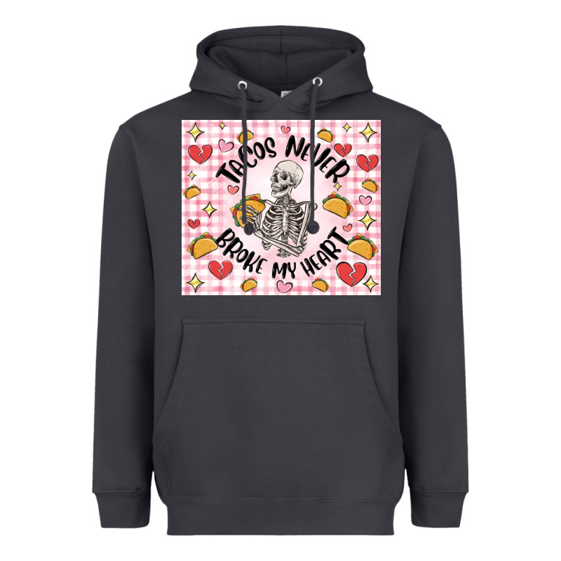 Tacos Never Broke My Heart Heavyweight Hoodie by MaliasSmallBusiness | Teevron