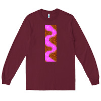 Burgundy halloween pink pen wraps Long Sleeve Tee - BundleAndBundleShop