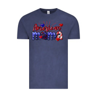 Vintage Denim American Mama 4th of july Vintage Tee - CowGirlArtShop