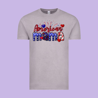 American Mama 4th Of July Vintage Tee Designed By Cowgirlartshop