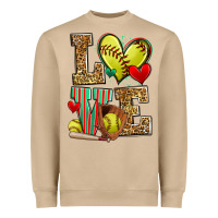 Mushroom love softball Heavyweight Sweatshirt - Zillion Design Studio