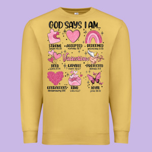 Funny Valentines Premium Sweatshirt Designed By Maliassmallbusiness