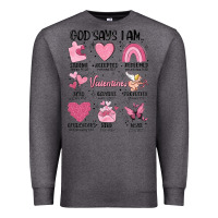 Charcoal Heather funny valentines Premium Sweatshirt - MaliasSmallBusiness