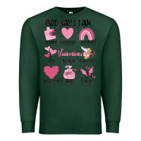 Sports Green funny valentines Premium Sweatshirt - MaliasSmallBusiness