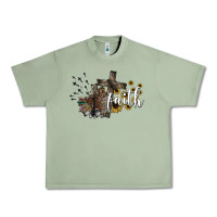 Oil Green faith Urban Heavy Tee - SublimationCraftShop