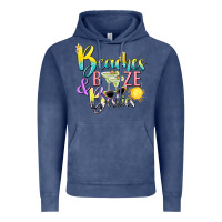 Vintage Denim beaches booze and besties tbw Vintage Hoodie - texasbilliewilder