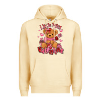 Pina Colada little miss valentine teddy bear Premium Hoodie - LillyAllenDesigns