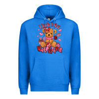 True Royal little miss valentine teddy bear Premium Hoodie - LillyAllenDesigns