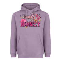 Lavender howdy honey Heavyweight Hoodie - MaliasSmallBusiness