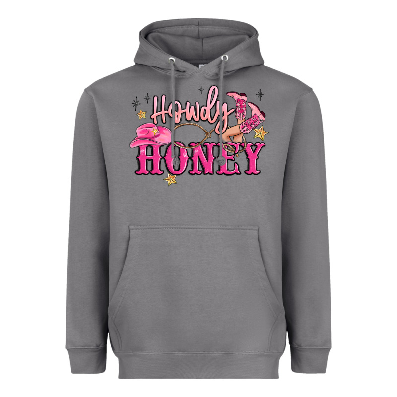 Howdy Honey Heavyweight Hoodie by MaliasSmallBusiness | Teevron