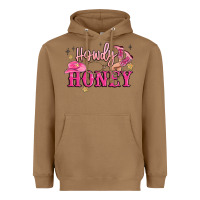 Toasted Coconut howdy honey Heavyweight Hoodie - MaliasSmallBusiness