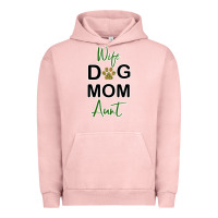 Pigment Salmon Wife Dog Mom Aunt Urban Hoodie - Bettercallsaul