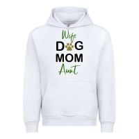 White Wife Dog Mom Aunt Urban Hoodie - Bettercallsaul