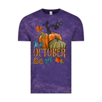 Cloud Purple is it october yet Vintage Tee - HRA Design Shop