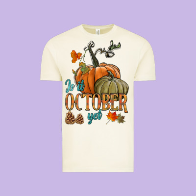 Is It October Yet Vintage Tee Designed By Hra Design Shop