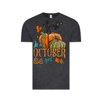 Vintage Black is it october yet Vintage Tee - HRA Design Shop