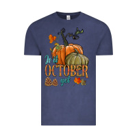 Vintage Denim is it october yet Vintage Tee - HRA Design Shop