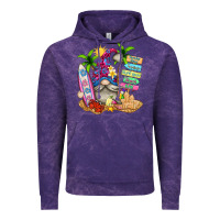 Cloud Purple beach gnome Vintage Hoodie - texasbilliewilder