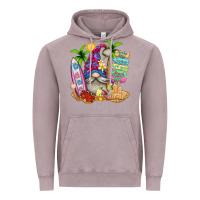 Vintage Zinc beach gnome Vintage Hoodie - texasbilliewilder