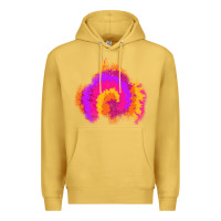 Antique Gold tie dye glitter patch Premium Hoodie - AdoDesignShop