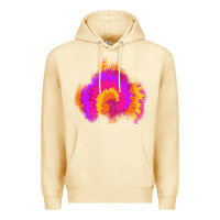 Pina Colada tie dye glitter patch Premium Hoodie - AdoDesignShop