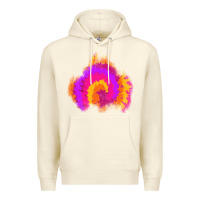 Sandshell tie dye glitter patch Premium Hoodie - AdoDesignShop