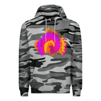 Slate Camo tie dye glitter patch Premium Hoodie - AdoDesignShop