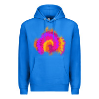 True Royal tie dye glitter patch Premium Hoodie - AdoDesignShop