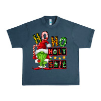 Midnight Navy ho ho holy shit Urban Heavy Tee - FaDigitalArtStudio
