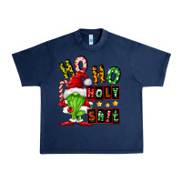Navy ho ho holy shit Urban Heavy Tee - FaDigitalArtStudio