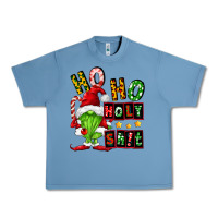 Pebble Blue ho ho holy shit Urban Heavy Tee - FaDigitalArtStudio