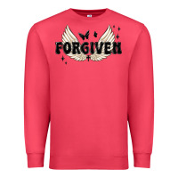 Cardinal forgiven christian angel wings Premium Sweatshirt - MaliasSmallBusiness